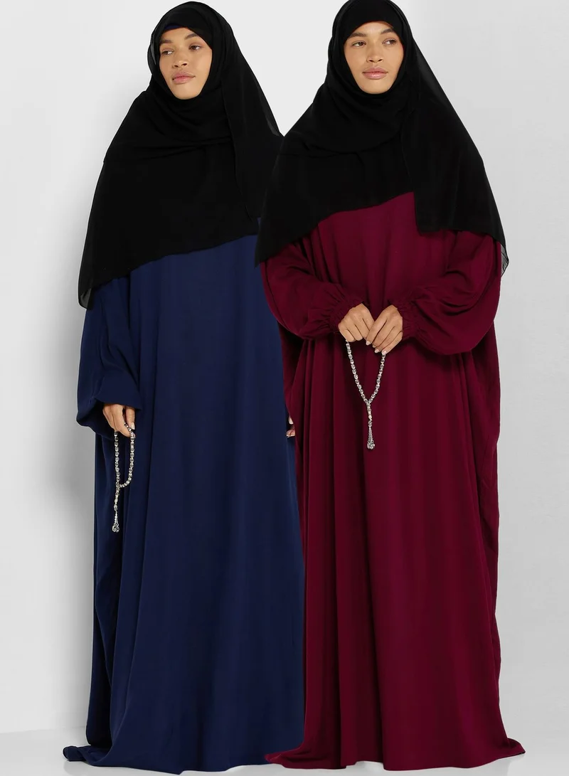 hayas closet Prayer Dresses set with Sheila and tasbih