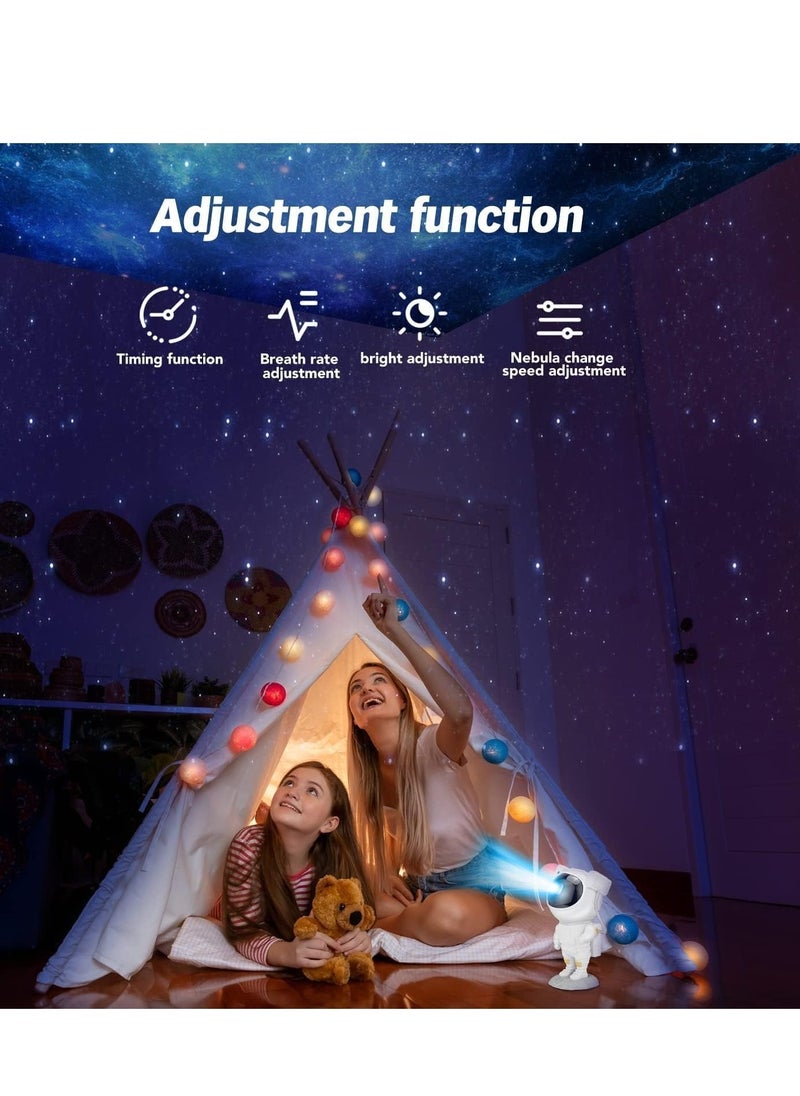 ELTRAZONE Star Projector Night Lights,Kids Room Decor Aesthetic,Tiktok Astronaut Nebula Galaxy Projector Night Light,Remote Control Timing and 360°Magnetic Head,Lights for Bedroom,(Gaming Room Deco) - Image 3