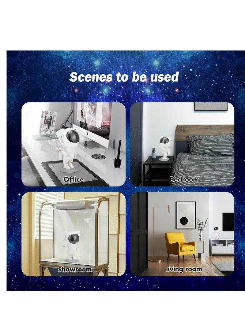 ELTRAZONE Star Projector Night Lights,Kids Room Decor Aesthetic,Tiktok Astronaut Nebula Galaxy Projector Night Light,Remote Control Timing and 360°Magnetic Head,Lights for Bedroom,(Gaming Room Deco) - Image 2