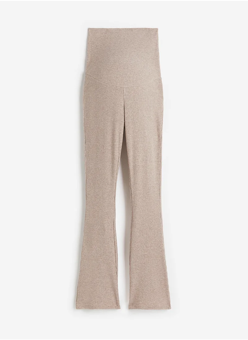 H&M Mama Ribbed Trousers