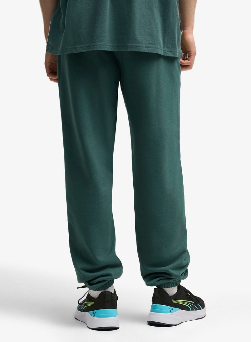 PUMA French Terry Logo Sweatpants - Image 2