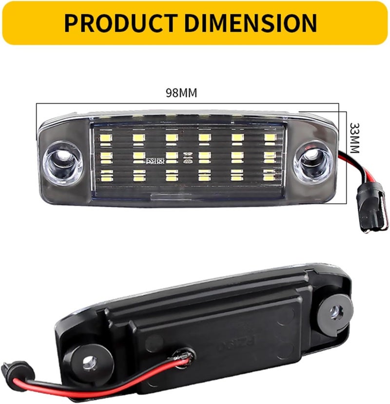 QASULER LED License Plate Lights for Hyundai and Kia - Image 2