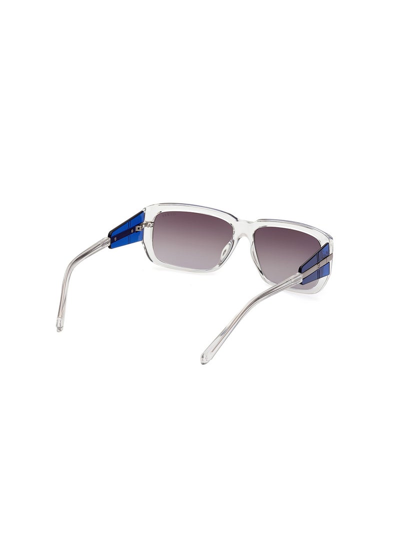 GUESS Men's UV Protection Rectangular Sunglasses - GU0009027X60 - Lens Size: 60 Mm - Image 5