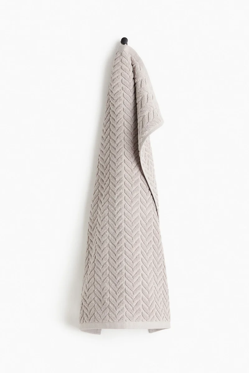 H&M Textured hand towel