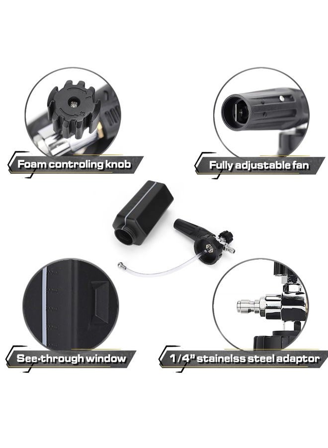 BlackLine HD Foam Cannon, High Performance Foam Sprayer for Car Detailing - Image 5
