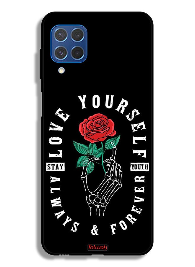 Tolwak Samsung Galaxy F62 Protective Case Cover Love Yourself Always - Image 2