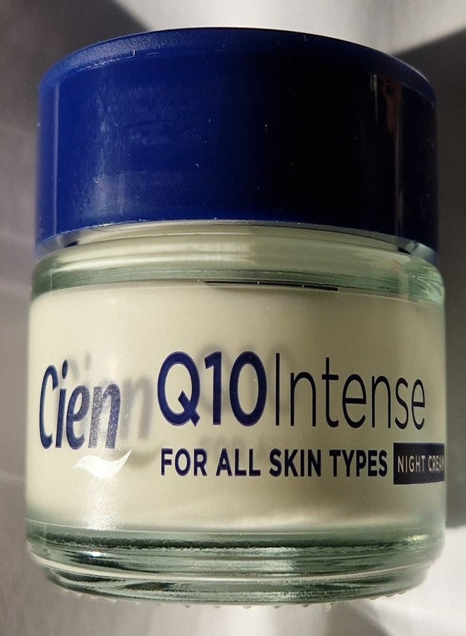 Cien Anti-wrinkle Night Cream with Q10, for All Skin Types, 50ml - Image 2