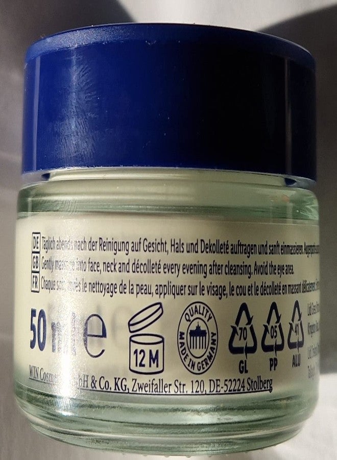 Cien Anti-wrinkle Night Cream with Q10, for All Skin Types, 50ml - Image 3