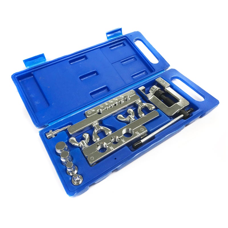 Portable HVAC Flaring and Swaging Tool Kit OD Soft Refrigeration Copper Tubing - Image 2