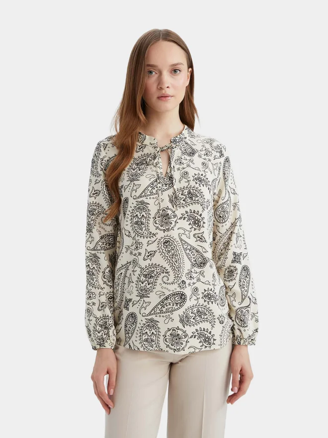DeFacto DeFacto Women Black Printed Blouse