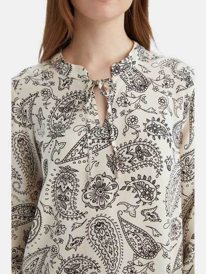 DeFacto DeFacto Women Black Printed Blouse