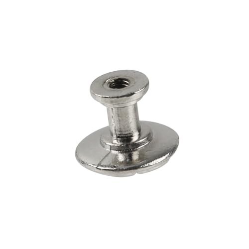 Geesatis 16 Pcs Jewelry Box Knobs Drawer Knobs Wooden Box Handles Mini Single Hole Knobs, Silver - Image 4