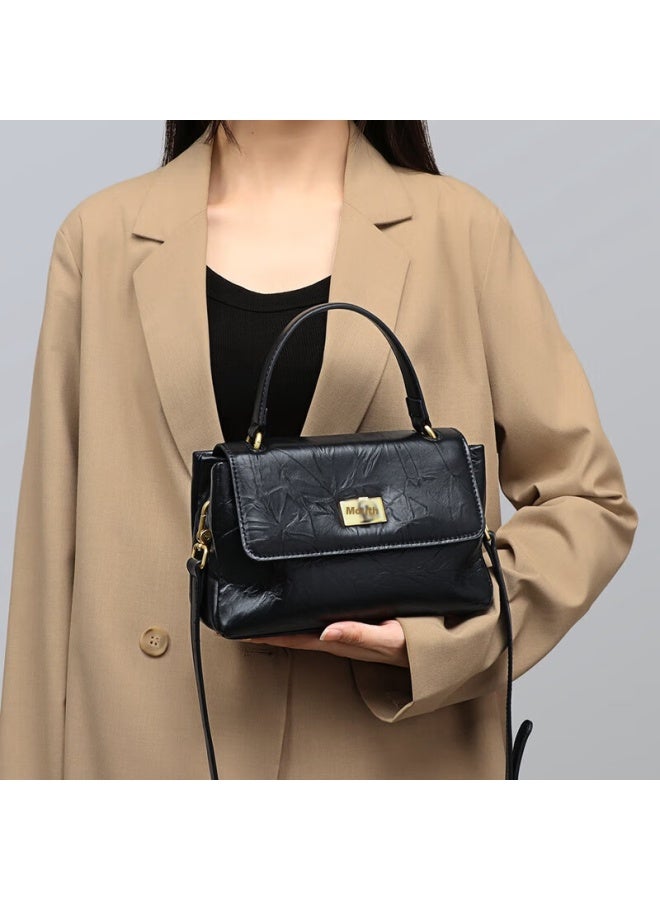 Viney Leather Handbag, Women's Brand Crossbody Shoulder Bag, Light Luxury Tote Bag, Birthday Gift For Girlfriend, Qixi Festival And Valentine's Day Present - Image 2