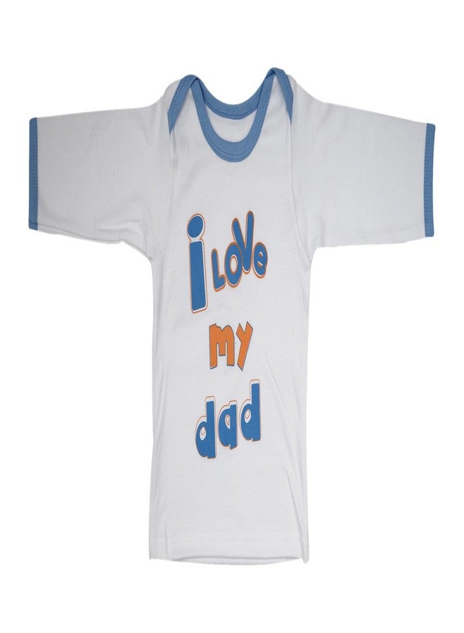 First Kids Step Babies' Cotton Tee (Di-Grandpa-Full_White-6-9 Months, Multi-Colored, 6-9 Months) - Image 3