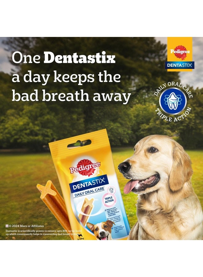Pedigree Dentastix Oral Care Dog Treat Stick, Adult Small Breed (5-10 Kg), 7.04 Kg (Pack Of 16), Recommended By Vets, Supports Gum Health, Reduces Risk Of Gum Diseases - Image 2