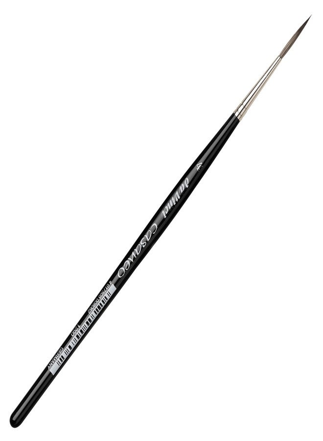 da Vinci Watercolor Series 1290 Size 4 - Liner - Rigger for Lettering - Casaneo New Wave Synthetics - Vegan - Made in Germany - Image 3