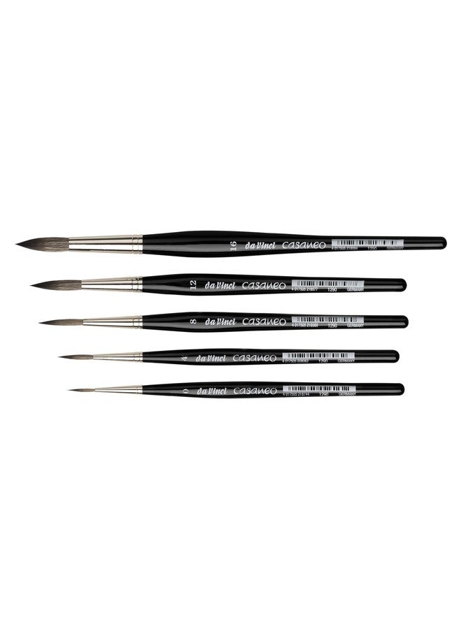 da Vinci Watercolor Series 1290 Size 4 - Liner - Rigger for Lettering - Casaneo New Wave Synthetics - Vegan - Made in Germany - Image 5