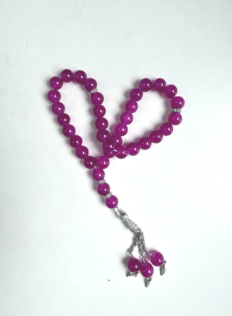 general 2 Pack/33 Glass Prayer Beads /Tasbih/10mm - Image 5