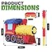 Birchio 3D Train Pinata Bundle with a Blindfold and Bat 16x106x67 Inches Train Pinata for Boys Birthday Party Supplies Perfect for Birthday Party Train Theme Party Decoration - Image 4