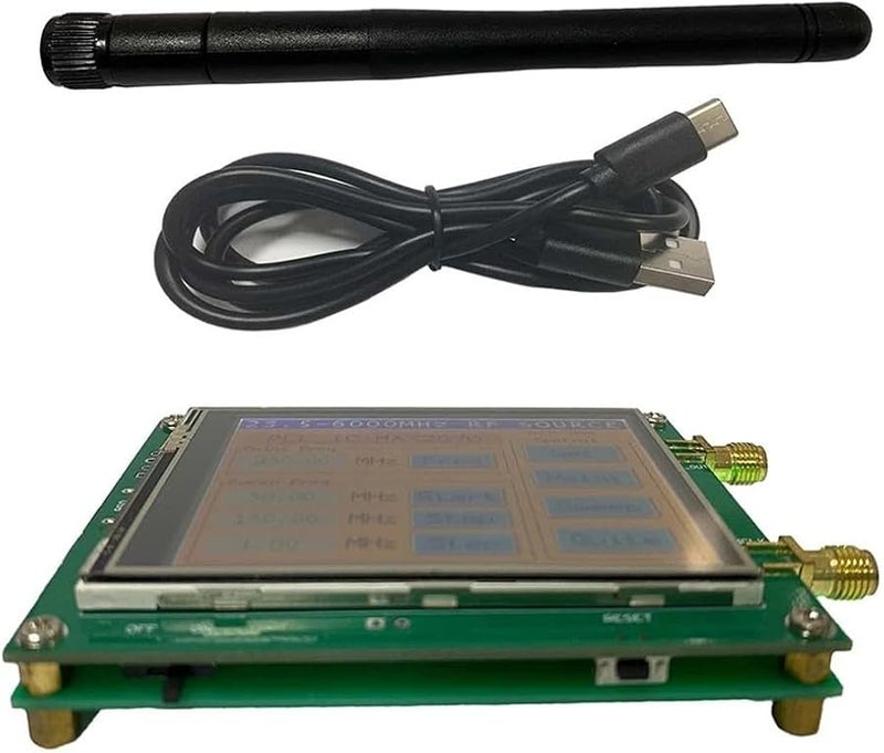 MAX2870 RF Signal Generator Module 23 5MHz To 6000MHz With 2 8 Inch Touch LCD Display - Image 5