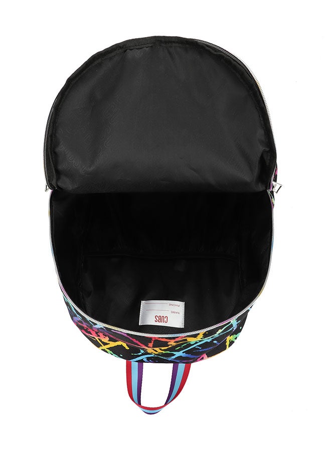 CUBS Abstract Print Waterproof Kids 28L Backpack with zip closure Ideal for 8-15 years age group, Compatible with 15" Laptop - Image 4