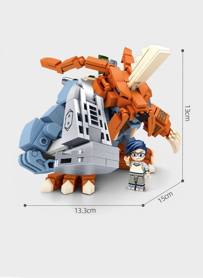 Digimon Building Blocks Toy Collection Ornaments, Gift for Kids Ages 3+ (Zuton) - Image 2