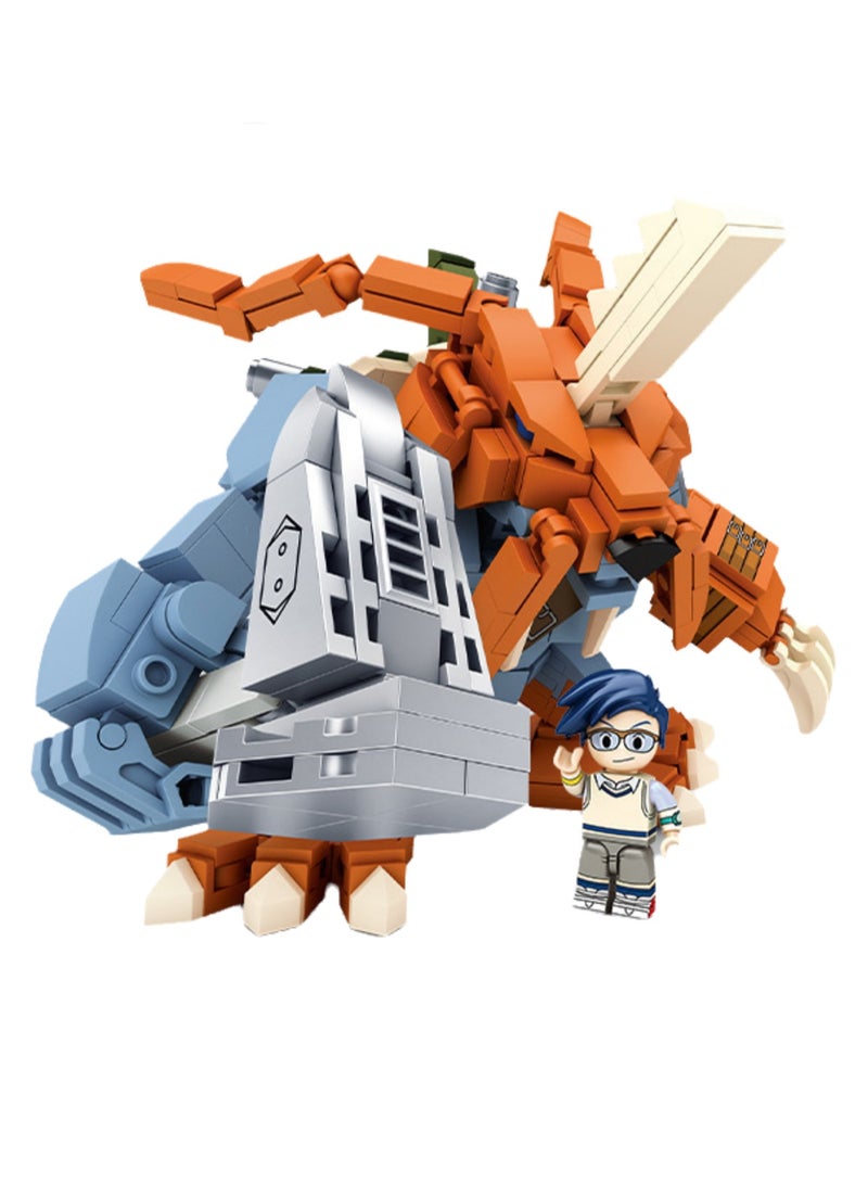 Digimon Building Blocks Toy Collection Ornaments, Gift for Kids Ages 3+ (Zuton) - Image 1