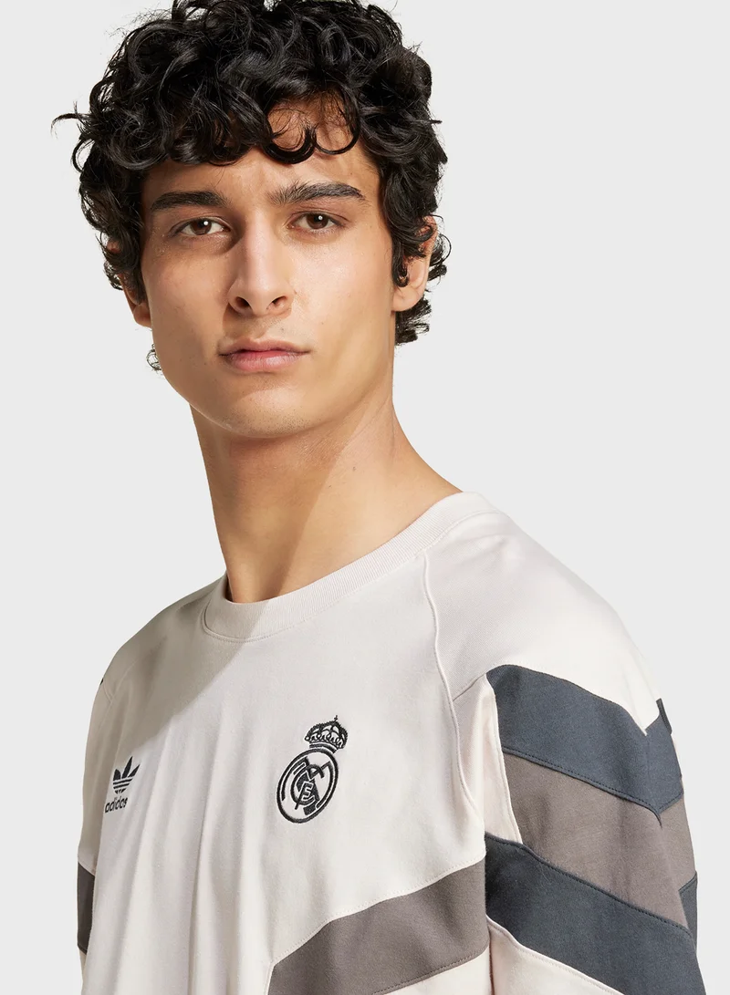 adidas تيشيرت ريال مدريد الأصلي