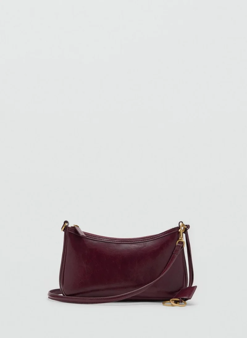 MANGO Crossbody bag with charms and rings