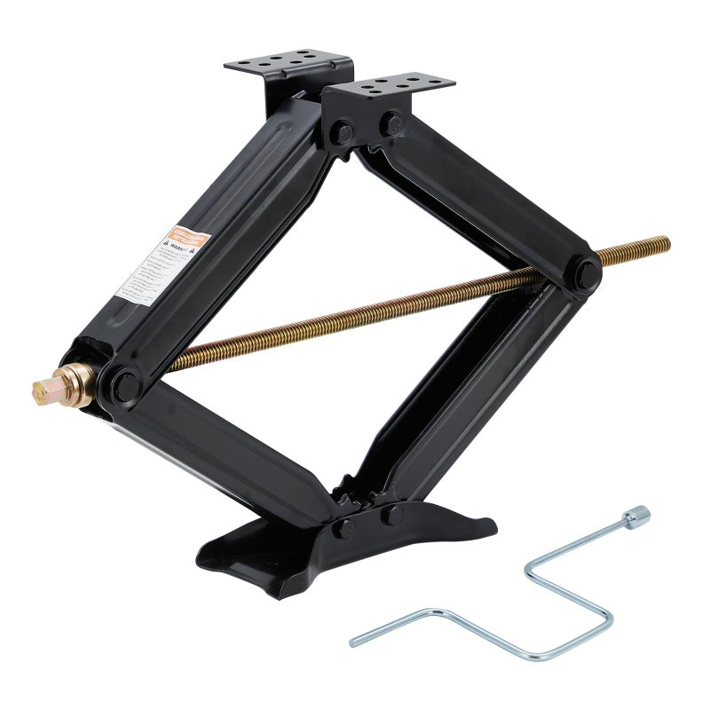 GarveeTech Camper Trailer Stabilizer Leveling Scissor JacksCar Scissor Lift Jack 4 in24 in Height Adjustable 7500 LBS Heavy Duty RV Scissor Jack with Crank Handle for Travel Trailer Camper - Image 3