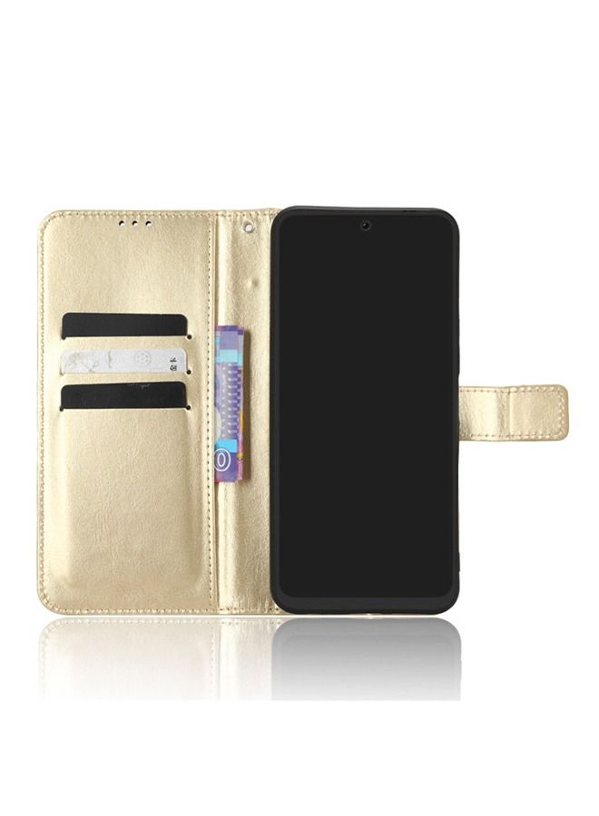 Tecno Pova Neo 2/LG6n Case Cover Soft PU Leather Flip Folio Wallet with Card Slots Back Cover Drop-Proof Shock-Proof Protective Cell Phone Back Accessories Protection  - Image 3