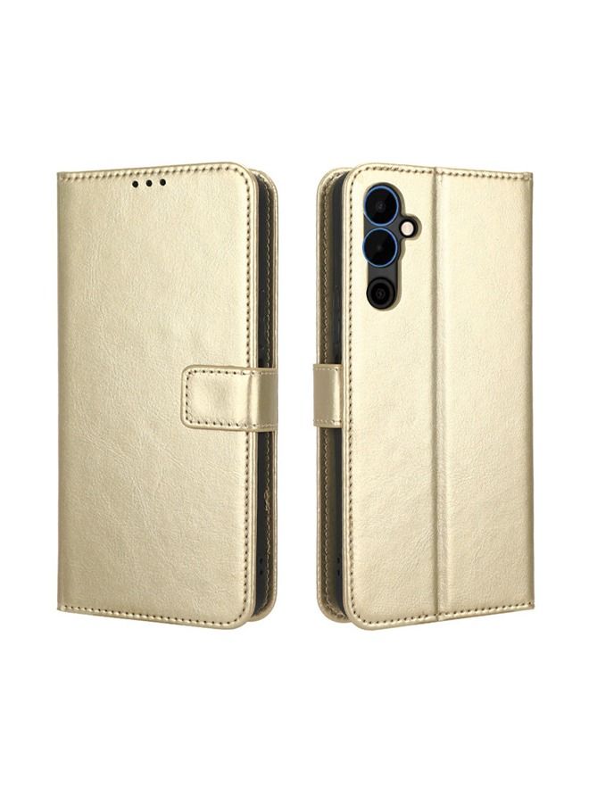 Tecno Pova Neo 2/LG6n Case Cover Soft PU Leather Flip Folio Wallet with Card Slots Back Cover Drop-Proof Shock-Proof Protective Cell Phone Back Accessories Protection  - Image 2
