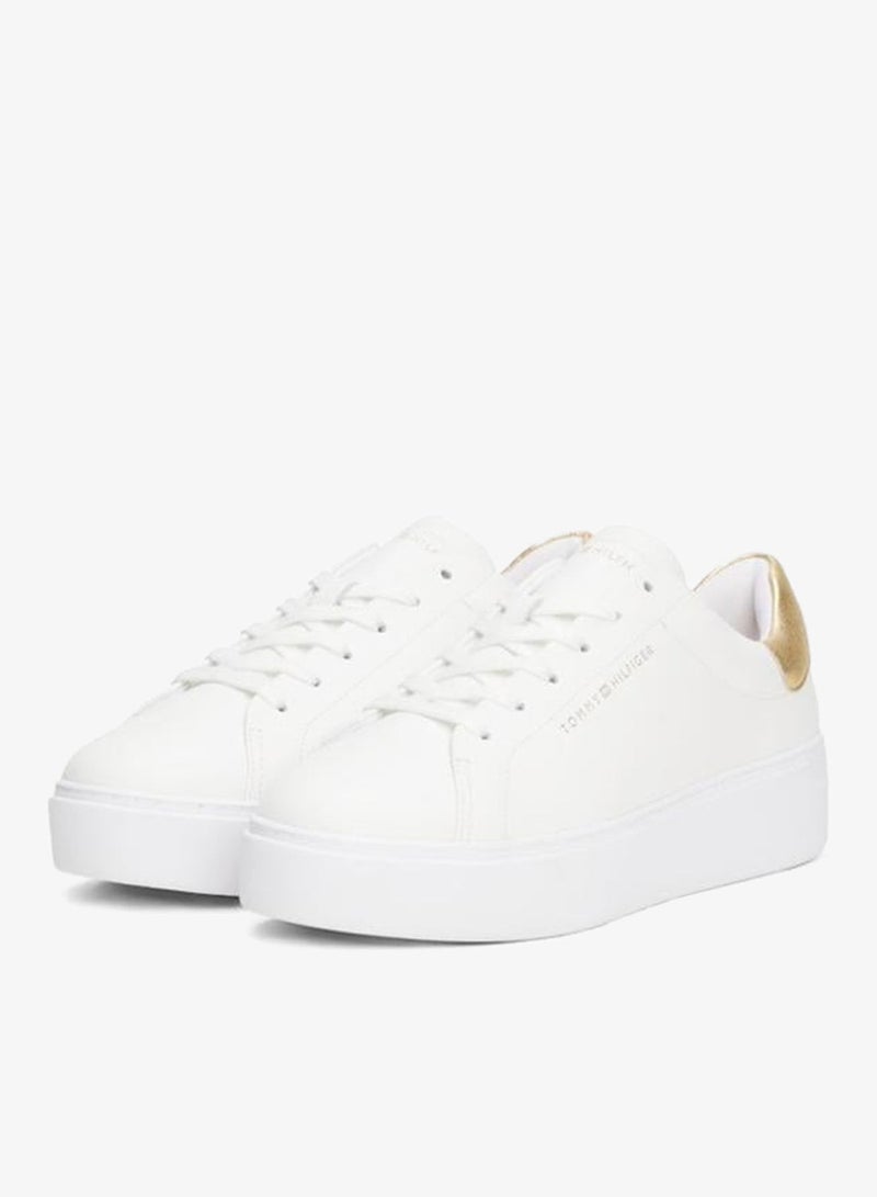 TOMMY HILFIGER essential platform low top sneaker - Image 4