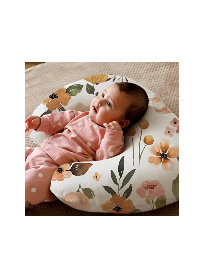 Nursing Pillow, Breastfeeding Pillows for Babies, Multipurpose Feeding Pillow, Baby Head Support Pillow, Bottle Feeding Pillow, Removable Cover, Machine Washable (S5) - Image 4