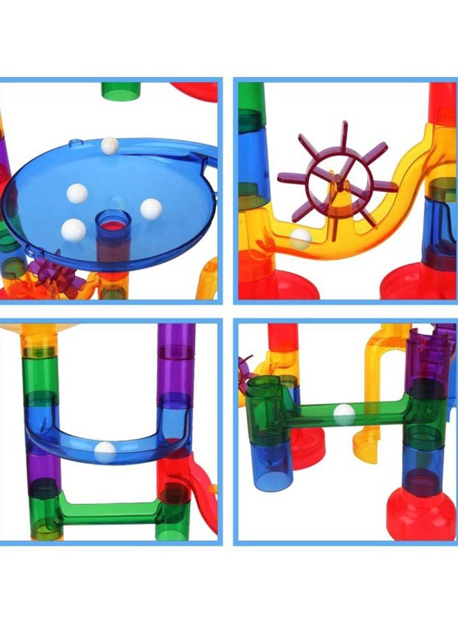 NIBEMINENT 122-Piece Marble Runs Game Building Block Set - Image 2