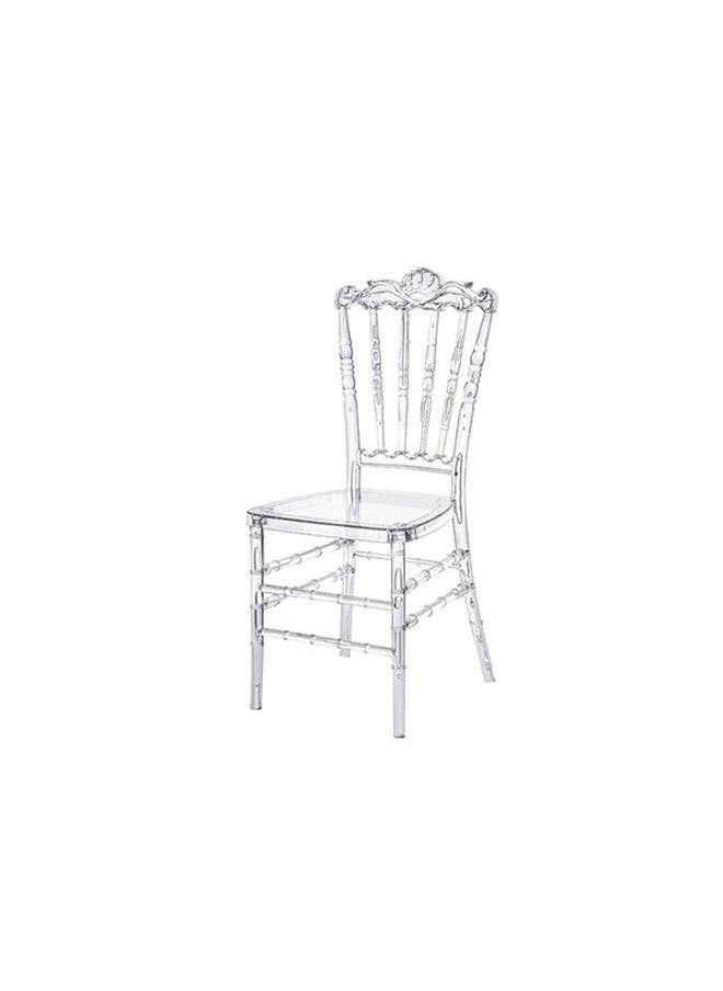 JILPHAR FURNITURE Jilphar Furniture  Acrylic/Transparent Stackable Chair JP1385  - Image 1
