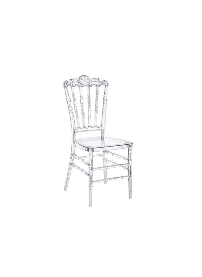 JILPHAR FURNITURE Jilphar Furniture  Acrylic/Transparent Stackable Chair JP1385  - Image 2