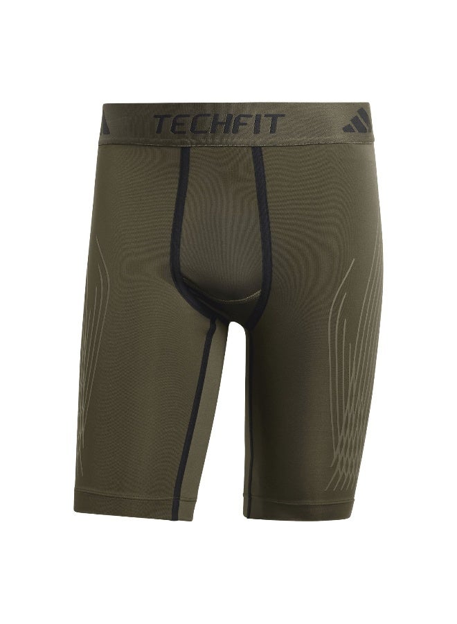 اديداس بنطلون تدريب ضيق رجالي أخضر - Image 1