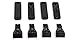 RHINO-RACK RhinoRack Pad Clamp Kit Compatible with 20162021 Honda Civic 4 Door Sedan Bare Roof DK453 - Image 2