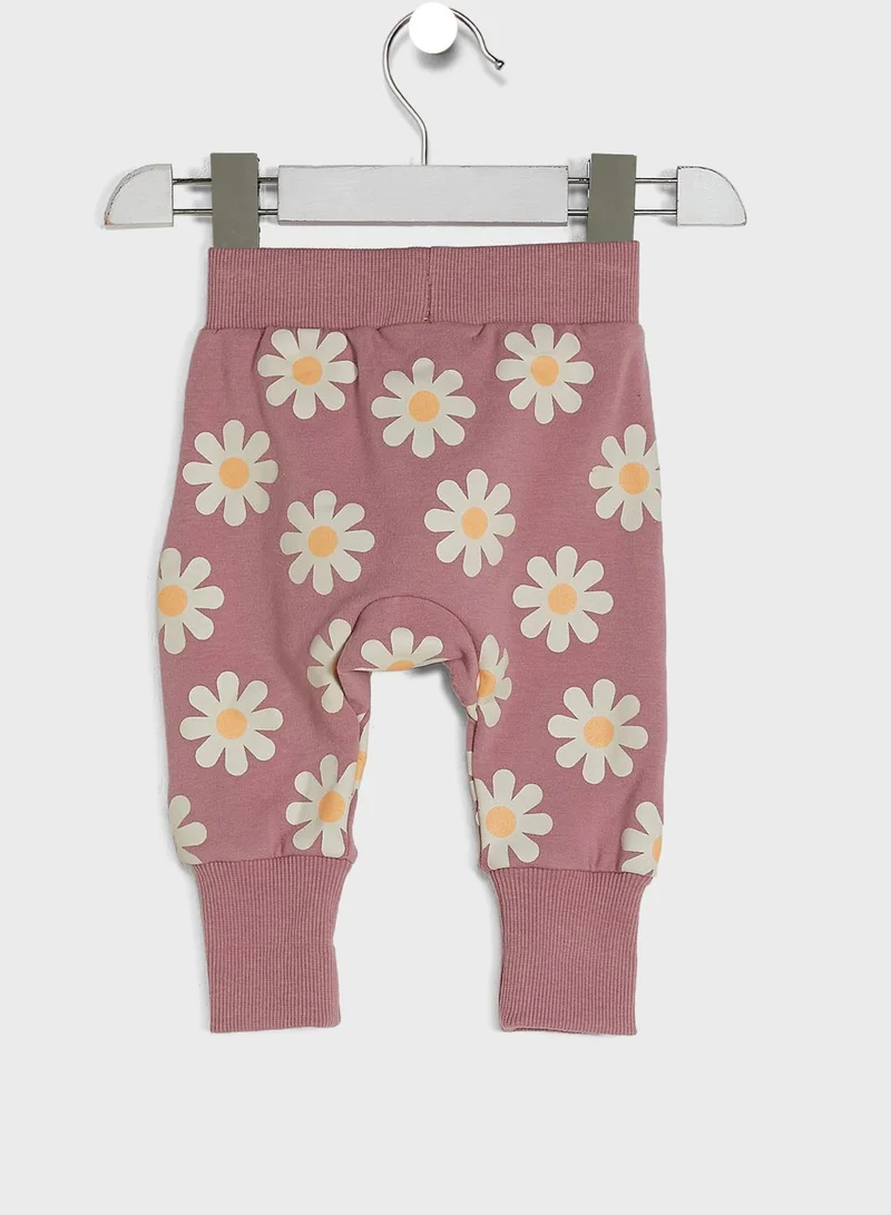 Cotton On Kids Floral Print Sweatpants