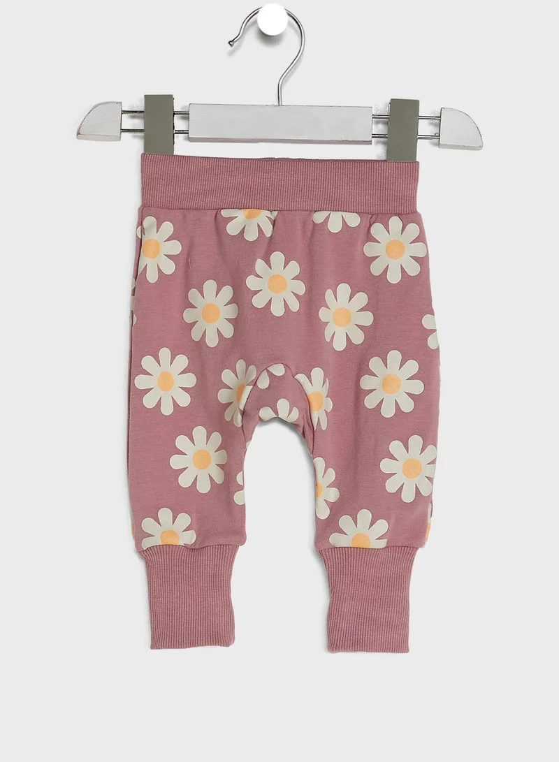 Cotton On Kids Floral Print Sweatpants
