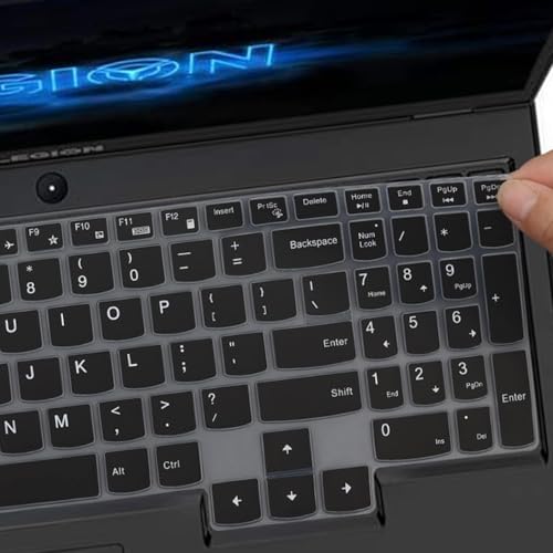 CASOSHIELD Keyboard Cover Skin for Lenovo Legion 5/7 Gaming Laptops - 15.6" & 17.3" US Keyboard Skin - Image 5
