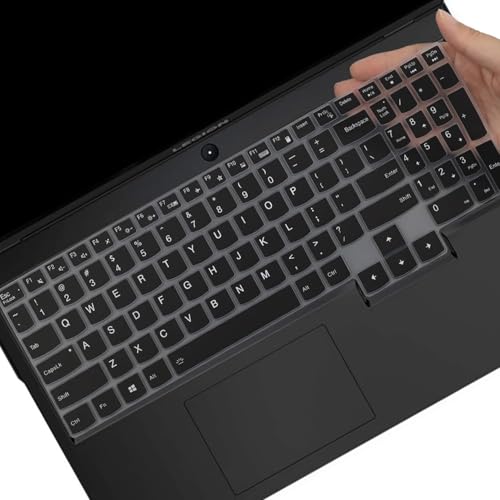 CASOSHIELD Keyboard Cover Skin for Lenovo Legion 5/7 Gaming Laptops - 15.6" & 17.3" US Keyboard Skin - Image 1