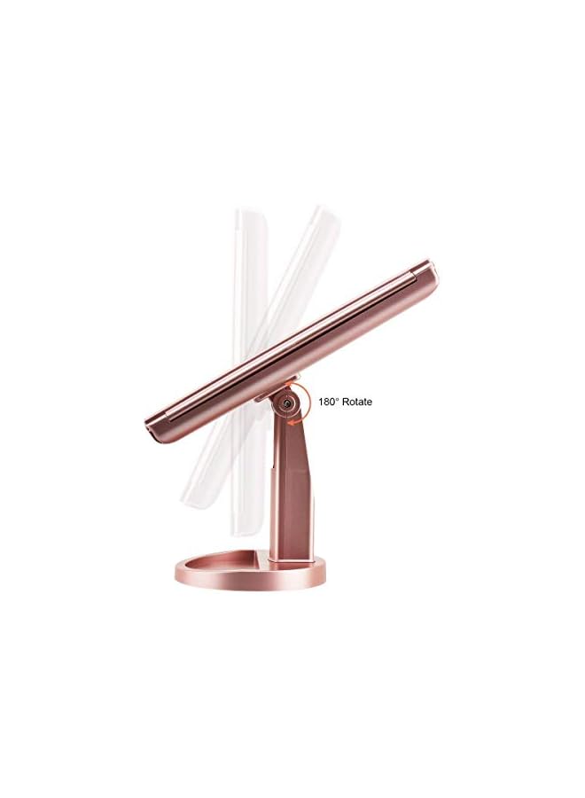 The Bros Lighted Makeup Mirror With 21 Led Lights, Touch Screen Vanity Mirror With 3x/2x/1x Magnification - Image 3