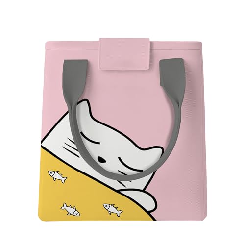 The Purple Tree Insulated Lunch Bags for Women and Kids (Pack of 1, Pink) Portable Lunch Bags, Lunch Bugs with Thermal insualtion, hot and Cold Lunch Bags, Tiffin Bags,Canvas,3.8 Liters - Image 1