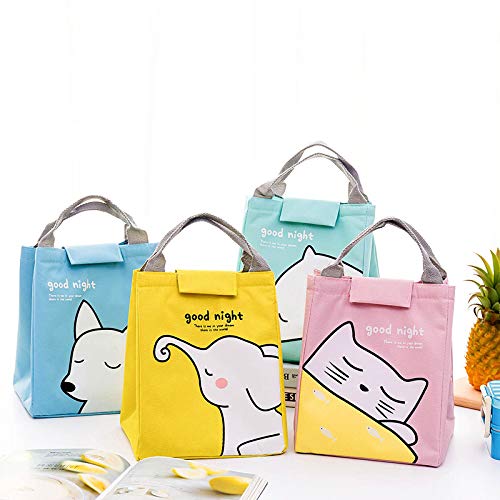 The Purple Tree Insulated Lunch Bags for Women and Kids (Pack of 1, Pink) Portable Lunch Bags, Lunch Bugs with Thermal insualtion, hot and Cold Lunch Bags, Tiffin Bags,Canvas,3.8 Liters - Image 5