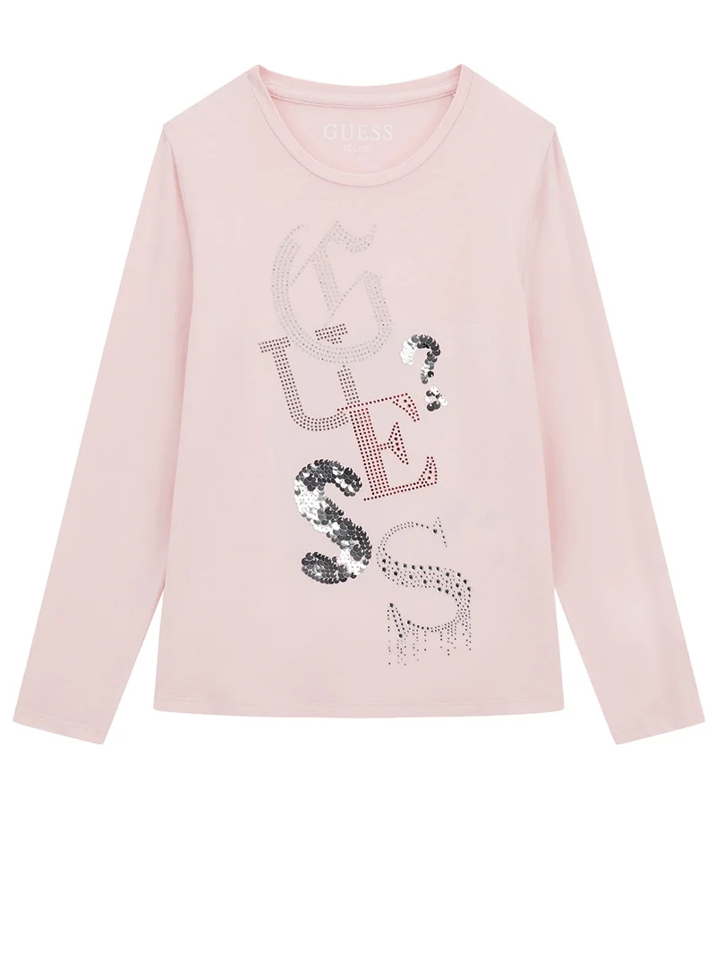 جس Kids Graphic Crew Neck T-Shirt