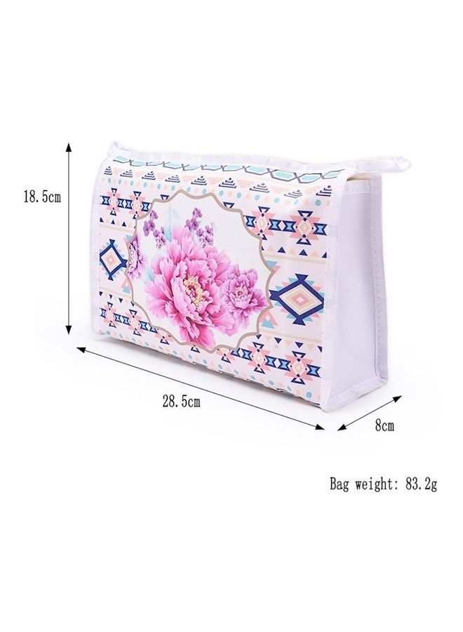 NIBEMINENT Waterproof Square Package Travel Cosmetic Bag Multicolour - Image 2