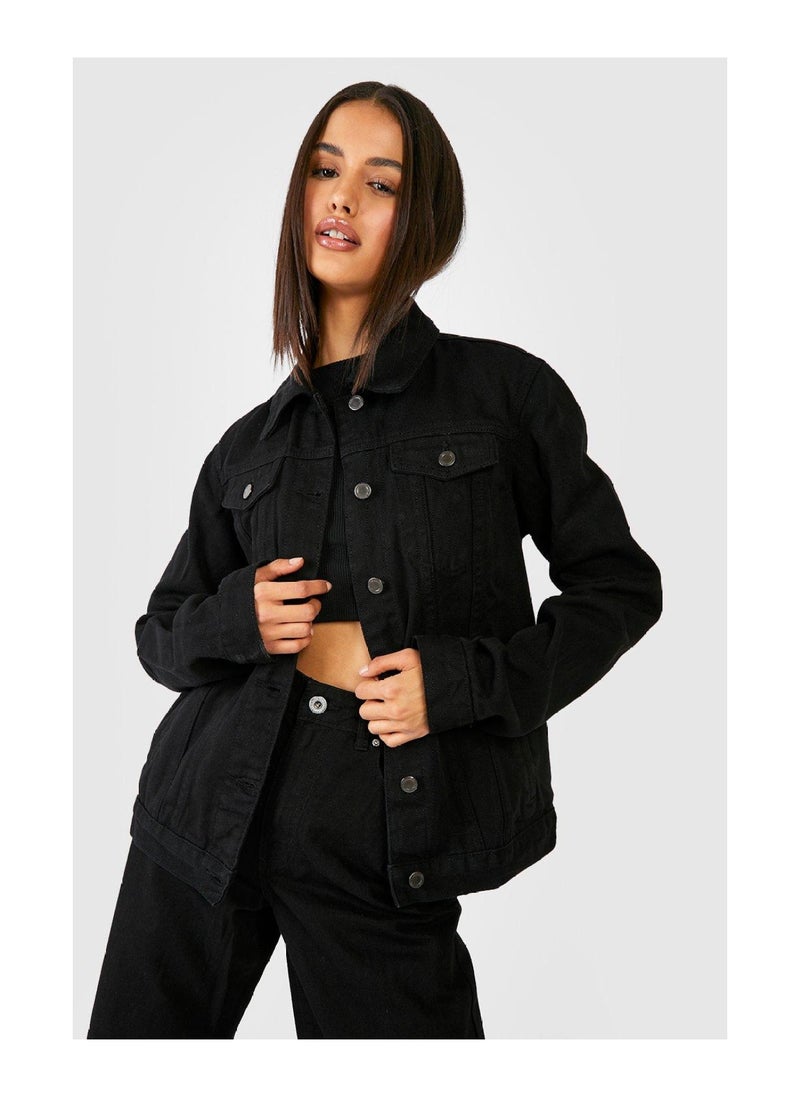 boohoo - Oversized Denim Jacket - Image 1
