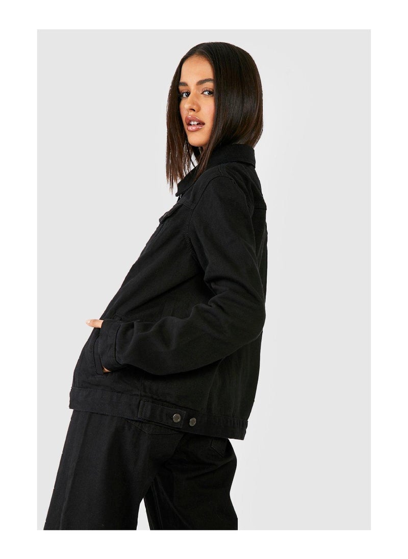 boohoo - Oversized Denim Jacket - Image 1